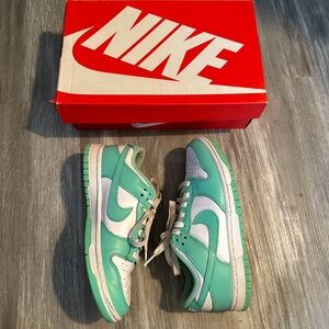 Nike Shoes - Mint Green and White